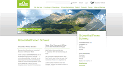 Desktop Screenshot of grunenthal.ch