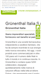 Mobile Screenshot of grunenthal.it