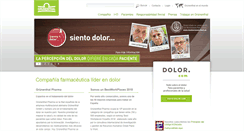 Desktop Screenshot of grunenthal.es